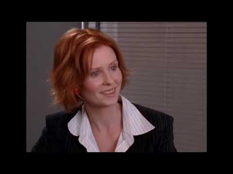 SATC Miranda hanldes boss like a boss