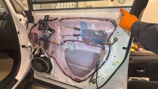 2010-2015 Lexus RX350 RX450h Front Door Panel And Door Speaker Removal And Installation Instructions