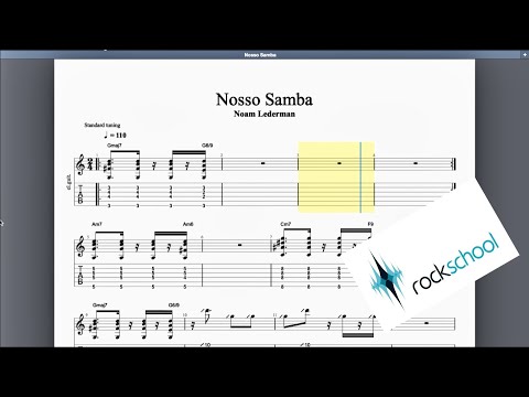 Nosso Samba Rockschool Grade 8 Guitar