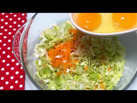 Try leek like this, you will always want to make it, leek pan recipe ✅#pırasatava