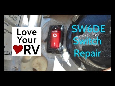 Suburban SW6DE Water Heater with Faulty Electrical Switch