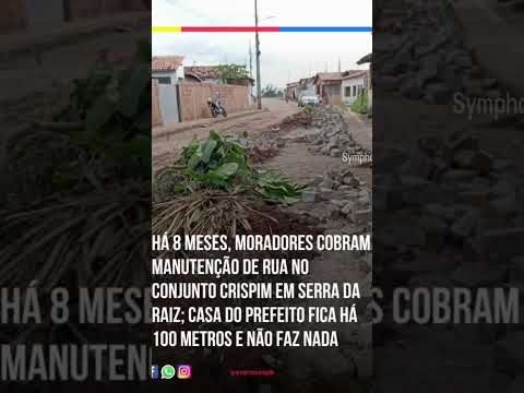 Denúncia de descaso na cidade da Serra da Raiz, na PB