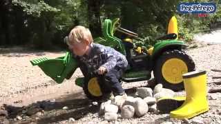 Peg Pérego John Deere Ground Loader 12V - 330W zelená