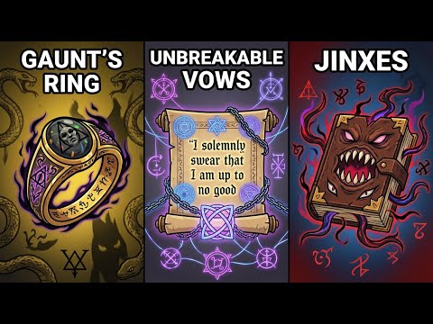 Every FORBIDDEN Spell Not Taught At Hogwarts EXPLAINED