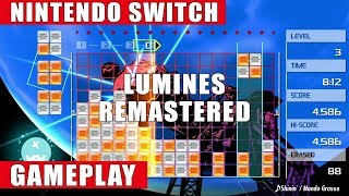 Lumines Remastered Nintendo Switch Gameplay