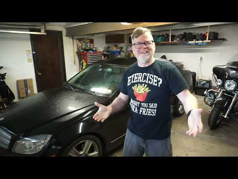 Easy DIY Mercedes C300 W204 strut, axle, and sway bar link replacement