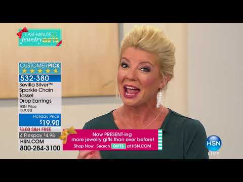 HSN | Sevilla Silver Jewelry Gifts Under $50 12.14.2017 - 05 PM