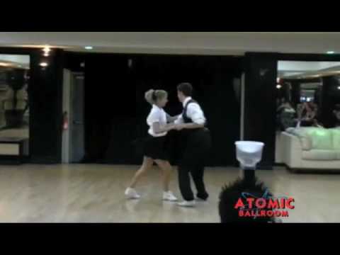 James Bianco & Julie Leigh dancing Lindy Hop