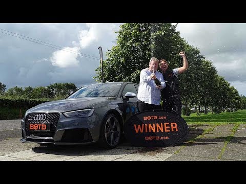 Winner! Week 31 2017 - Mark Hyde - Audi RS3 (July 31st - Aug 6th 2017)