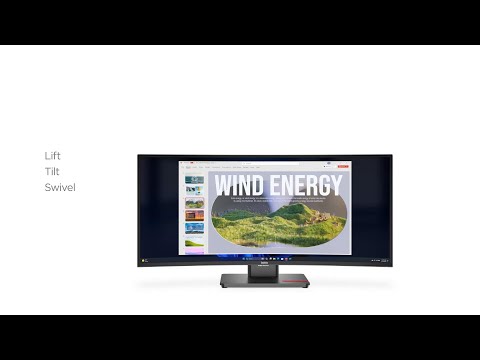 Монитор Lenovo 34" ThinkVision T34wd-40 (64AEGAT1UA) VA Black 120Hz
