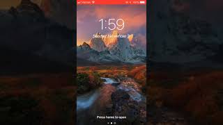 What an iPhone’s clock looks like when it changes for daylight savings time