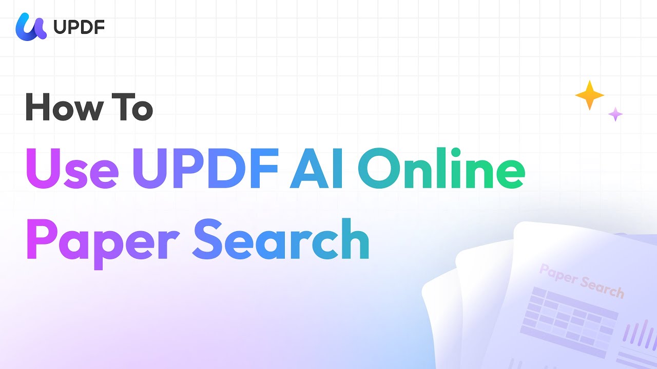 How to Quickly Search Academic Papers with UPDF AI | Find Research Faster