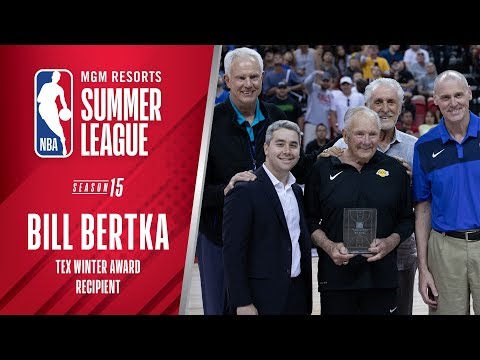 Tex Winter Award Winner Bill Bertka
