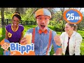 Wake Up And Get Ready Blippi Meekah S Morning Routine BEST OF BLIPPI Videos For Kids