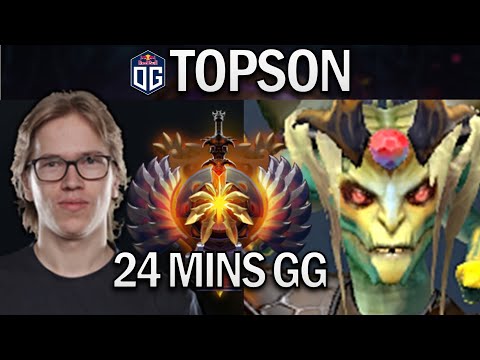 OG.TOPSON SMURF MEDUSA - 24 MINS GG - DOTA 2 7.29 GAMEPLAY