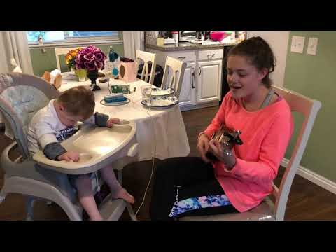 Olivia Knox Plays for Liam who has Down Syndrome & Autism