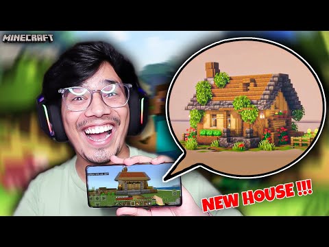 My First House in Minecraft Mobile/PE | Ep #2