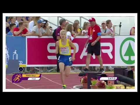 Emil Millán de la Oliva UEM Györ 2018 3000m