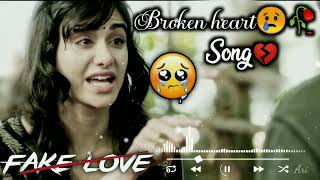 Broken heart Song| 💔🥀 Very Emotional 😭❤️| Sad song| Alone Night| Feeling music| heart touching| lofi
