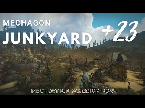 Mechagon Junkyard +23: Protection Warrior POV