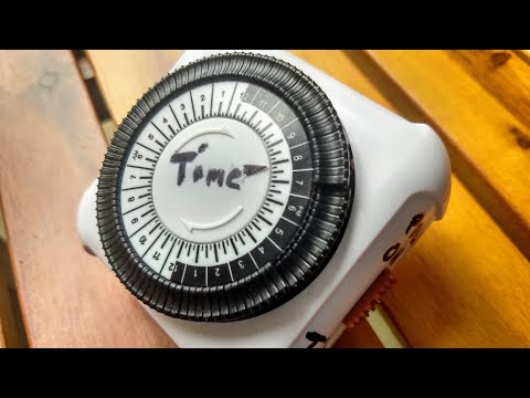 Part of a video titled How to Use Analog Timer - Easy Peasy! - YouTube