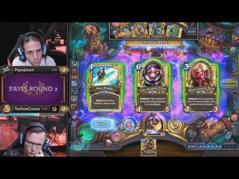 PapaJason vs TechnoGoose ||《爐石戰記》大師巡迴賽 布加勒斯特站 瑞士制 - Day 1