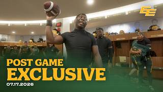 POST GAME EXCLUSIVE: Game Balls vs BC Lions | 07.17.26