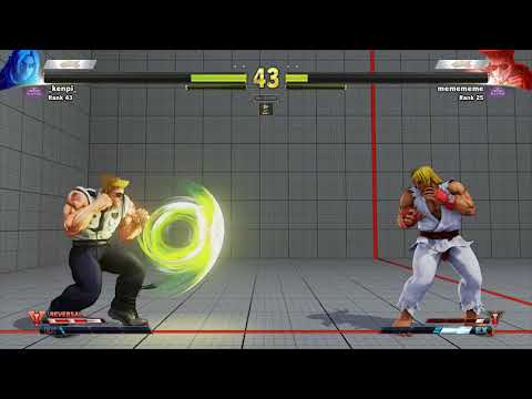 SFV~ Guile (Diago Umehara) vs. Ken (_kenpi_) HD