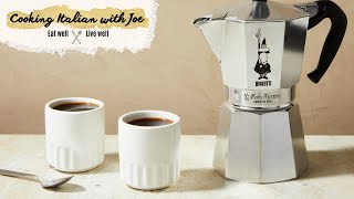 Mastering Your Morning Coffee with a Moka Pot | Cooking Italian with Joe