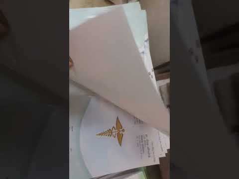 Board files paper file printing for dental clinic, model nam...