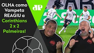 Olha como Vampeta e Mauro Beting reagiram a Corinthians 2 x 2 Palmeiras