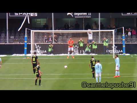 Penalty de Chavero. FC Cartagena - CD El Ejido 2012.