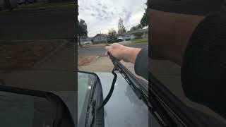 How to remove windshield wipers on any vehicle with hook style setup. See my other video to install.