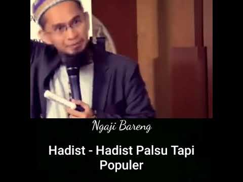 Hadist - Hadist Palsu Tapi Populer