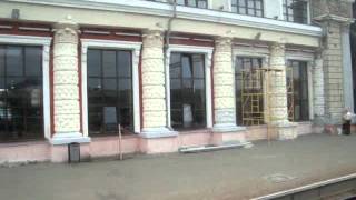 preview picture of video 'Belarusian Railway. Orsha Station. Night express train Saint-Petersburg - Odessa'