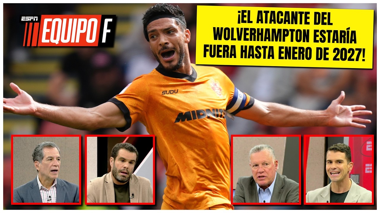 Raúl Jiménez, fuera hasta enero por lesión de rodilla ¡Malas noticias para Rafa Márquez | Equipo F