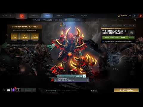 Dota 2 TI10 Collectors cache