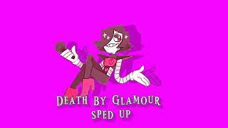 Cover art for Death by glamour - sped up and reverbed