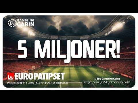 Europatipset - 5 Miljoner Jackpot!