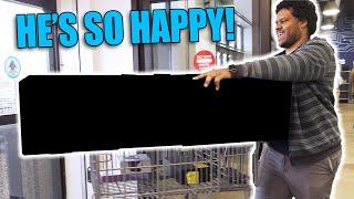 I gave Phil and Nic a Micro Center shopping spree! What Nic got surprised me!