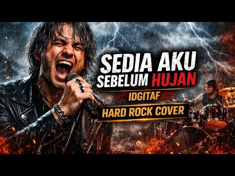 SEDIA AKU SEBELUM HUJAN &ndash; IDGITAF (Hard Rock Cover)