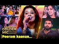 Pooram Kaanan | Sithara's Energetic Performance🔥 | Behindwoods Golden Mic Musical Concert