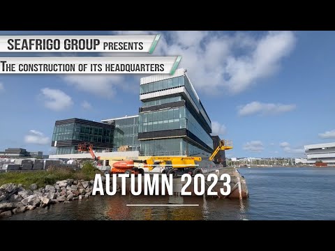 Construction of the new Seafrigo's headquarters - Autumn progress report