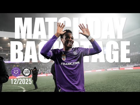 Matchday Backstage: Austria Wien - Sturm Graz 3:1 (12/2025) #faklive #violatv