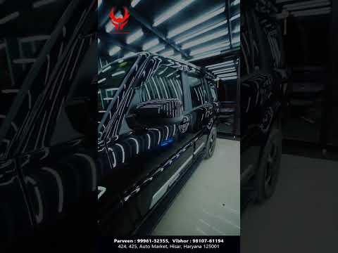 Ceramic Coating On Mahindra Scorpio By Detailing Demons