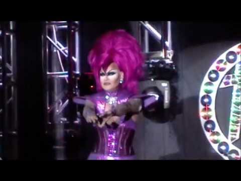 Nina Flowers at Parliament House,Orlando, for Gay Days weekend  6-3-12 first.wmv