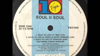 Soul II Soul ‎– Back To Life (12&#39;&#39; Club Mix)