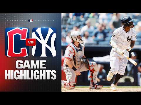 뉴욕양키스 VS 클리블랜드 2:1 MLB 스포츠하이라이트