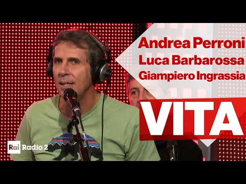 Luca Barbarossa canta "VITA" con Andrea Perroni e Giampiero Ingrassia