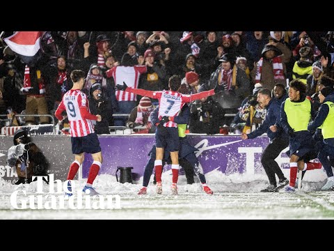 Atlético Ottawa’s ‘icicle kick’ lights up blizzard-hit Canadian Premier League final